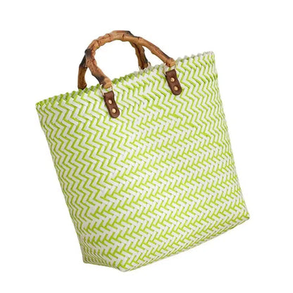 Cheky - Exquisite Woven Tote Bag Multifunctional Women Handbag High Capacity Handwoven Rattan Large Straw Bag Clothing Matching