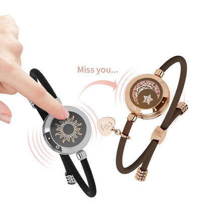 Cheky - Sun-Moon Smart Sensing Couple Bracelet