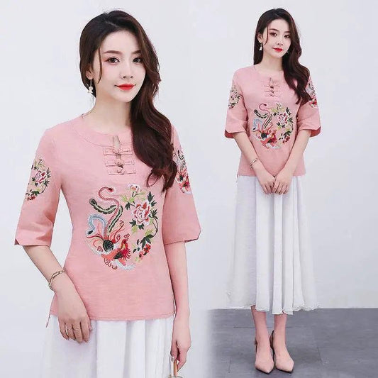 Cheky - Chinese styles clothing for women cheongsam top