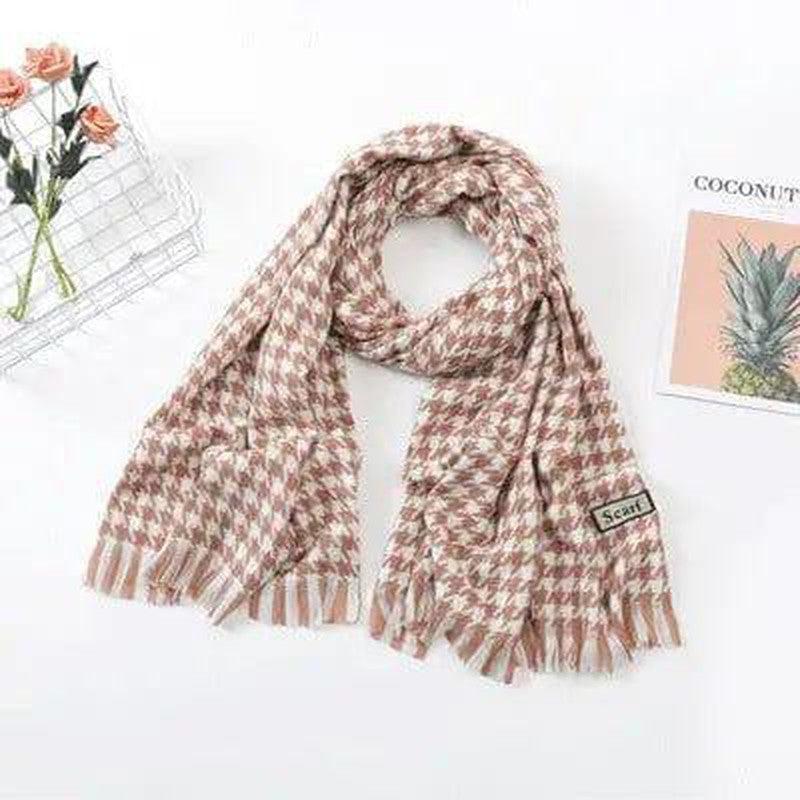 Cheky - Women's Fashion Casual Cashmere Plaid Scarf